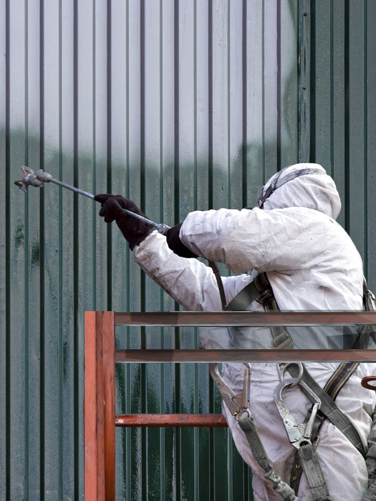 pintura estructuras metalicas y techos